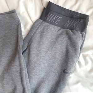 Gray NIKE sweatpants